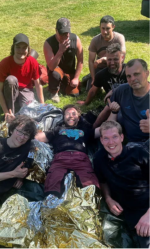 Erster Hinterland Medics Kurs